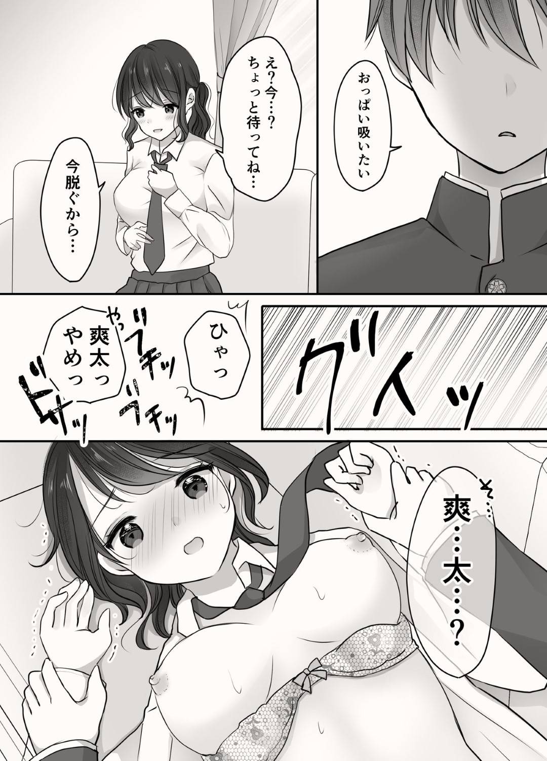 【エロ漫画】弟が大好きで甘えさせてあげる巨乳のお姉さん。おっぱい揉みや乳首舐めをさせてイチャラブに中出しセックスしちゃう！