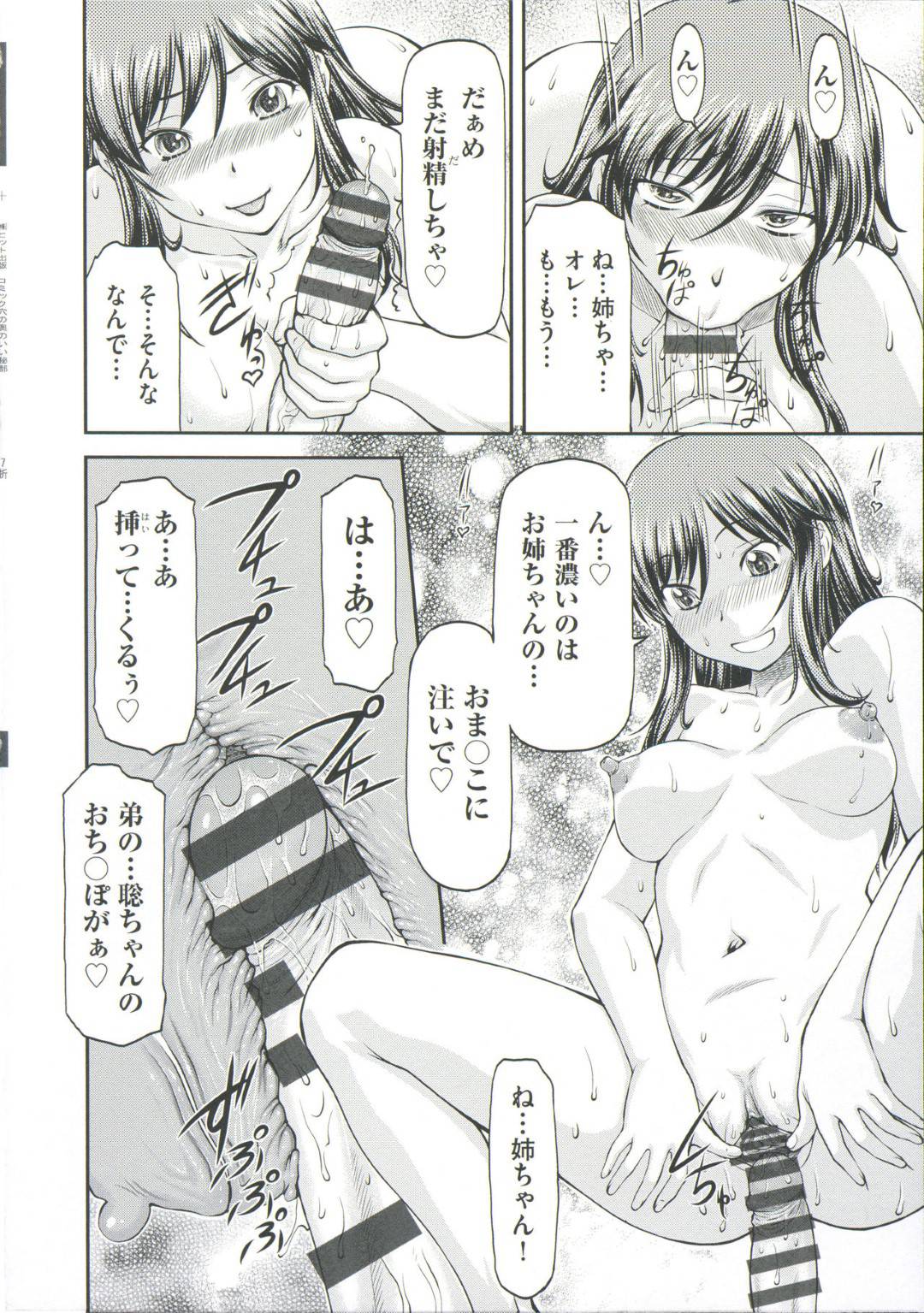 【エロ漫画】弟の部屋をピッキングしていた巨乳姉…帰宅した弟に怒られたが泊めてほしいとお願いしてその夜近親相姦をする！【流一本：シスブラ】